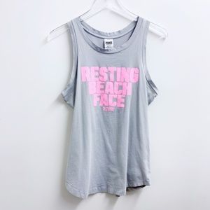 Victoria’s Secret PINK "Resting Beach Face" Tee